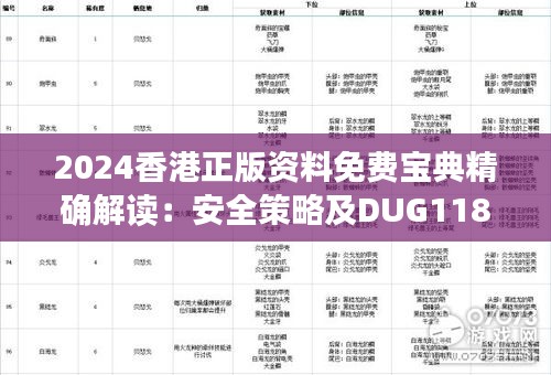 2024年全新澳版資料寶典，安全解析攻略_防護版HZG730.23