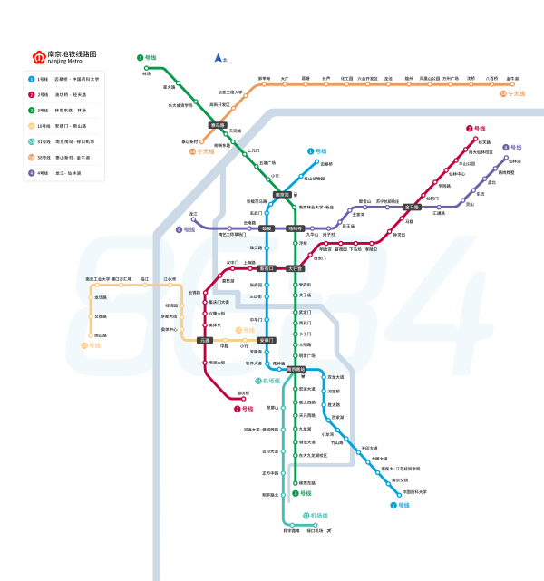 南京地鐵最新線路圖概覽，全面解析城市軌道交通發(fā)展脈絡(luò)