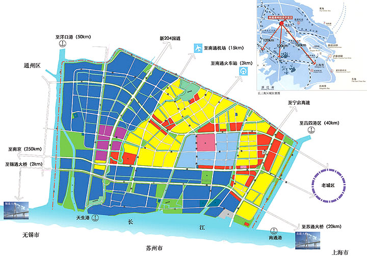 南通港閘區(qū)未來藍(lán)圖揭秘，最新規(guī)劃圖詳解